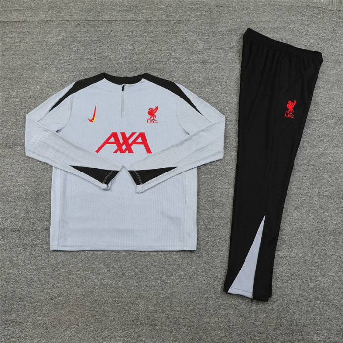 24/25 Liverpool kids Black Grey training suit