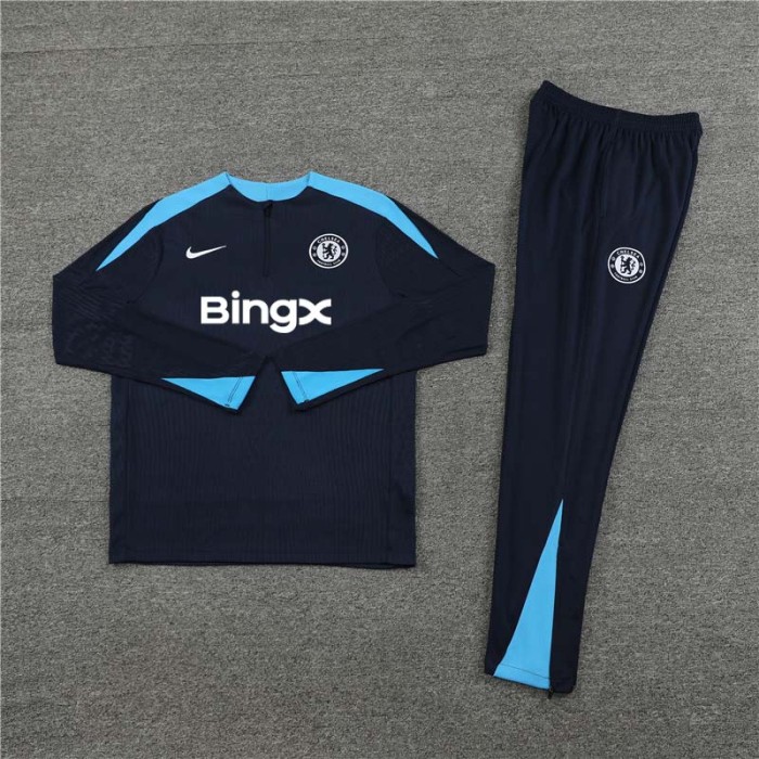 24/25 Chelsea kids Royal Blue training suit
