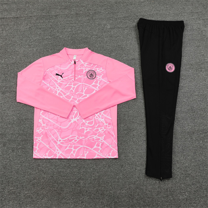 24/25 Manchester city Pink training suit