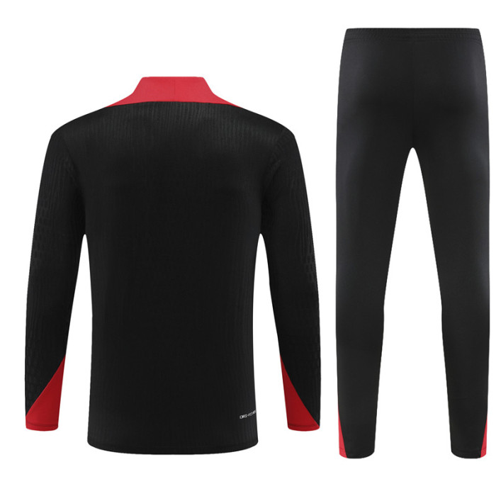 24/25 Liverpool kids black training suit