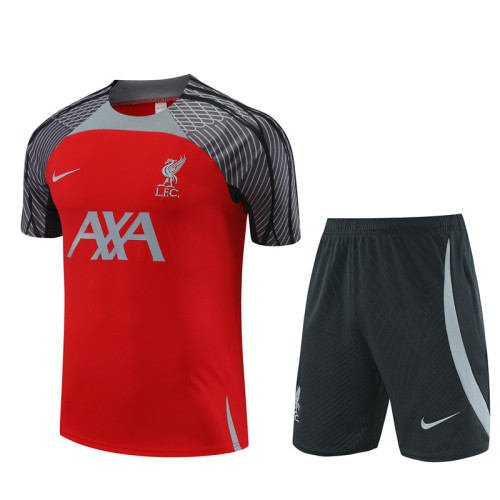 24/25 Liverpool kids Short sleeve red training suit