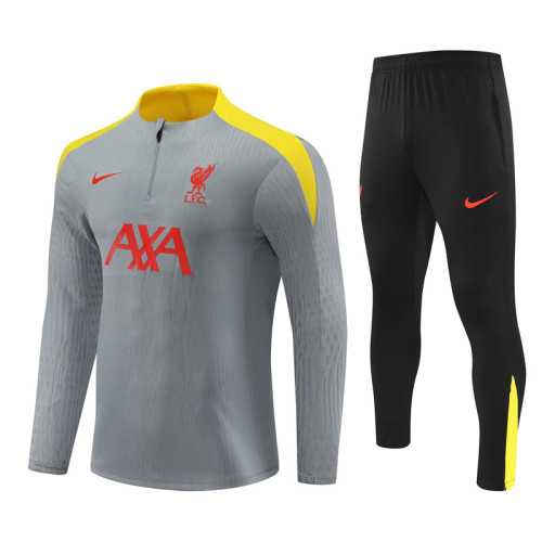 24/25 Liverpool kids Light gray training suit