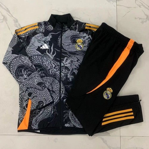 24/25 Real Madrid Black Dragon jacket