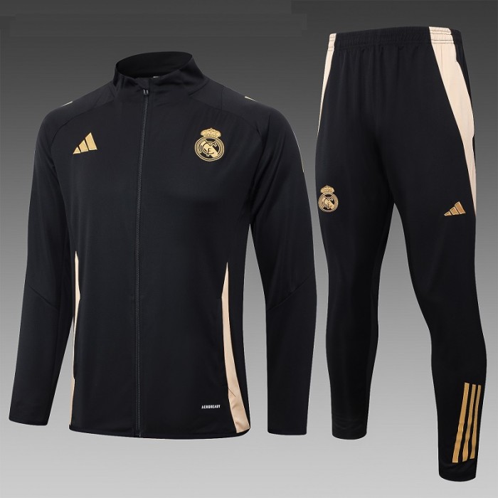 24/25 Real Madrid black jacket