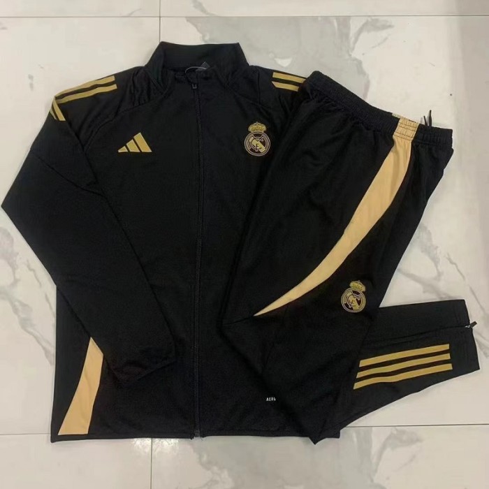 24/25 Real Madrid black jacket