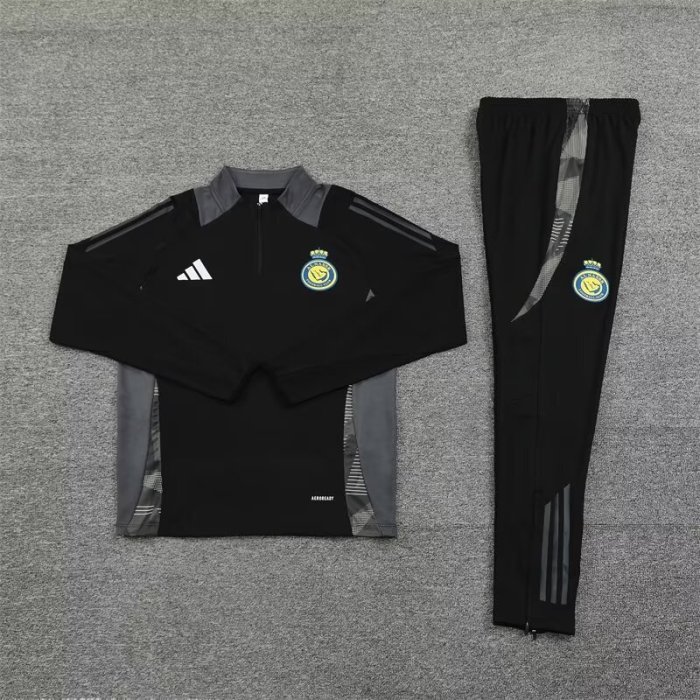 24/25 Al Nassr black Adult training suit