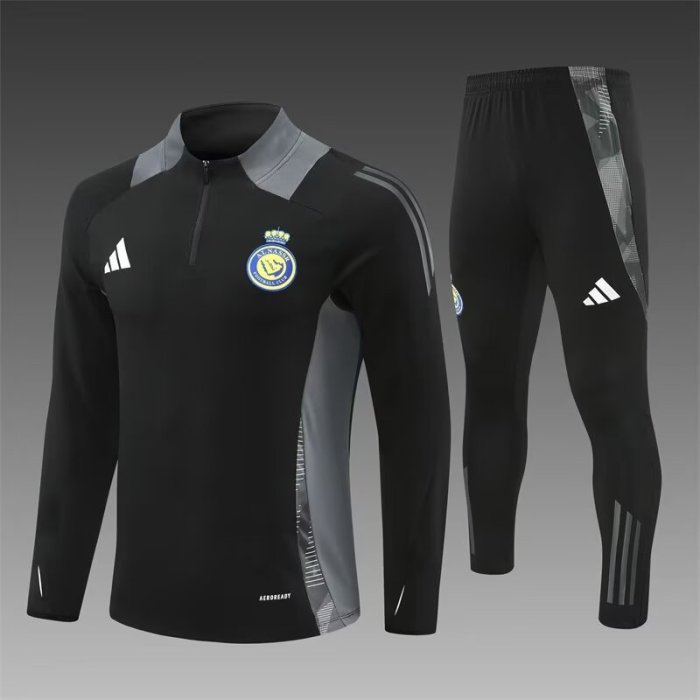 24/25 Al Nassr black Adult training suit