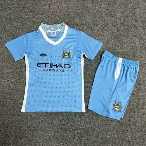 Retro 11/12 Manchester City home kids kit