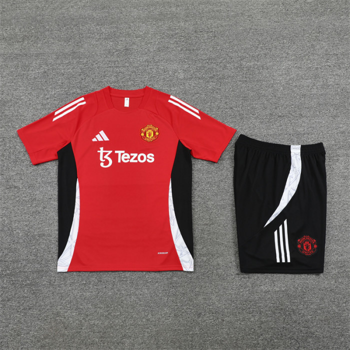 24/25 Manchester United Short sleeve training suit