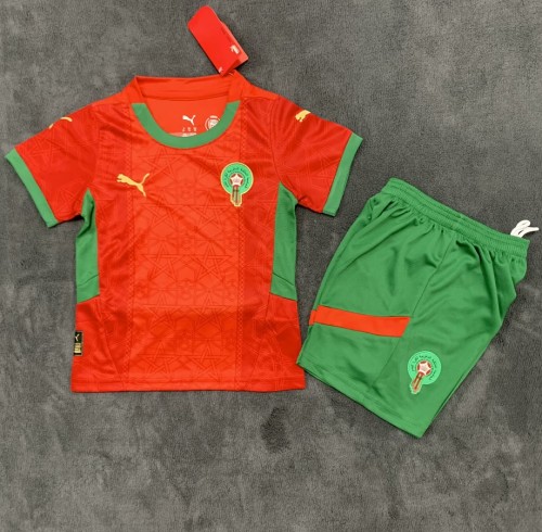 25/26 Morocco home kids kit