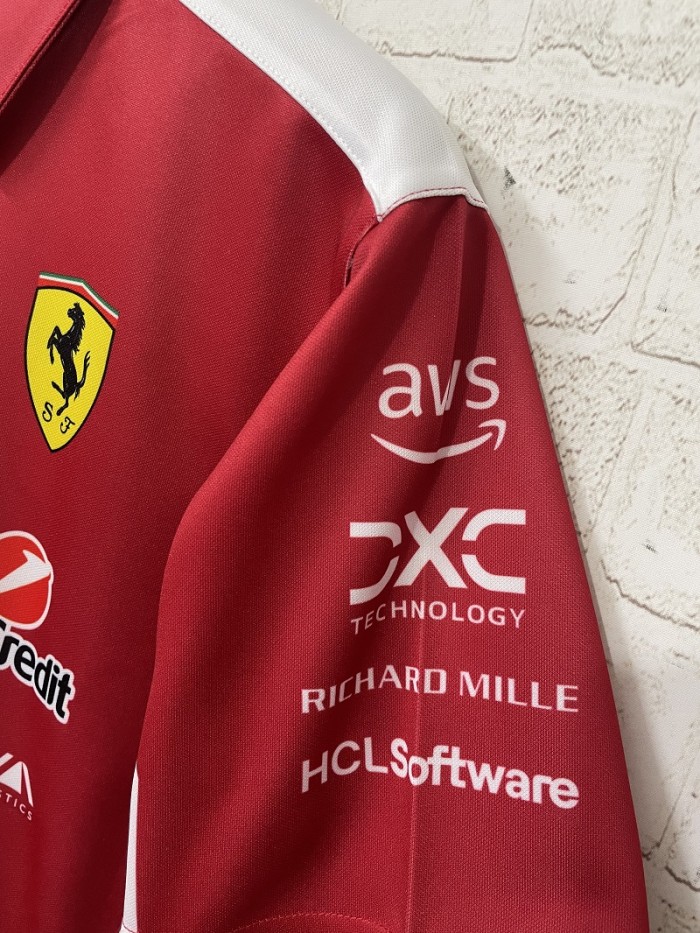 2025 Scuderia Ferrari F1 Polo shirt