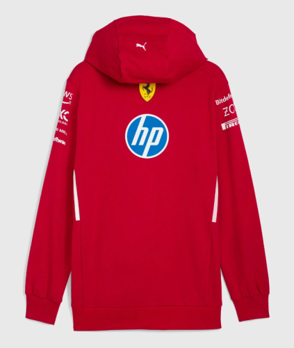 2025 Scuderia Ferrari F1 hoodie red