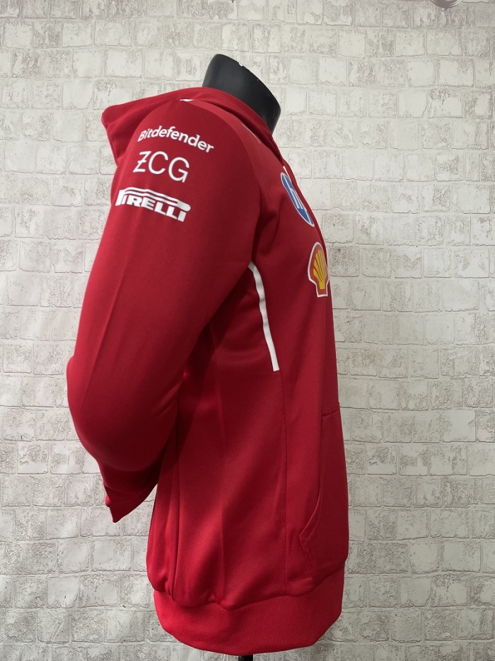 2025 Scuderia Ferrari F1 hoodie red