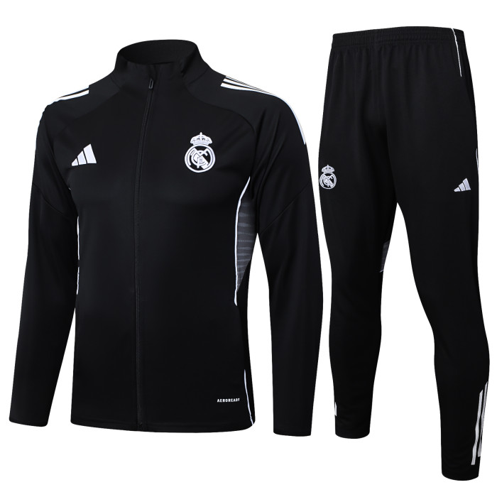 25/26 Real Madrid Royal black jacket