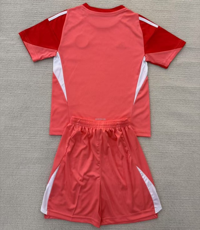 25/26 Inter Miami goalkeeper kids kit red