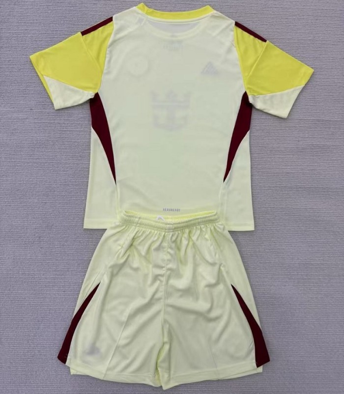 25/26 Inter Miami goalkeeper kids kit yellow