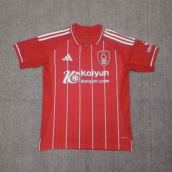 25/26 Nottingham Forest home football jersey