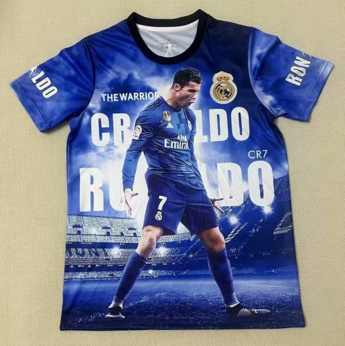 25/26 Ronaldo Special Edition jersey blue