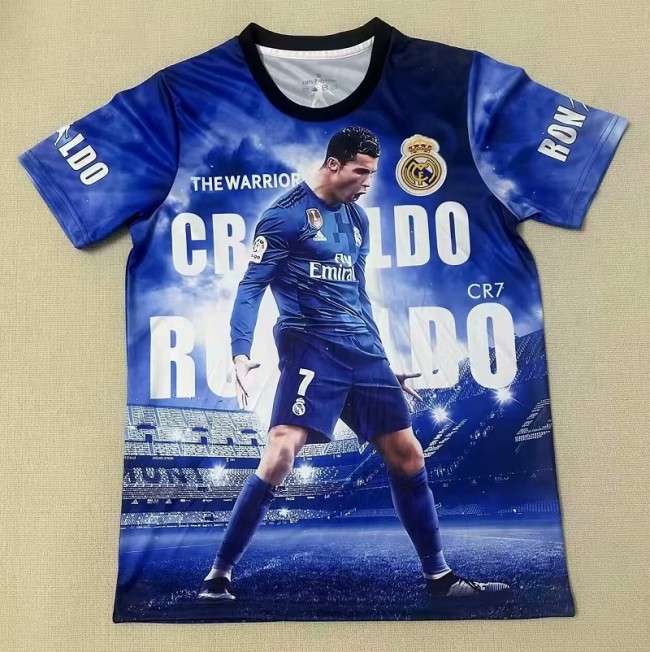 25/26 Ronaldo Special Edition jersey blue