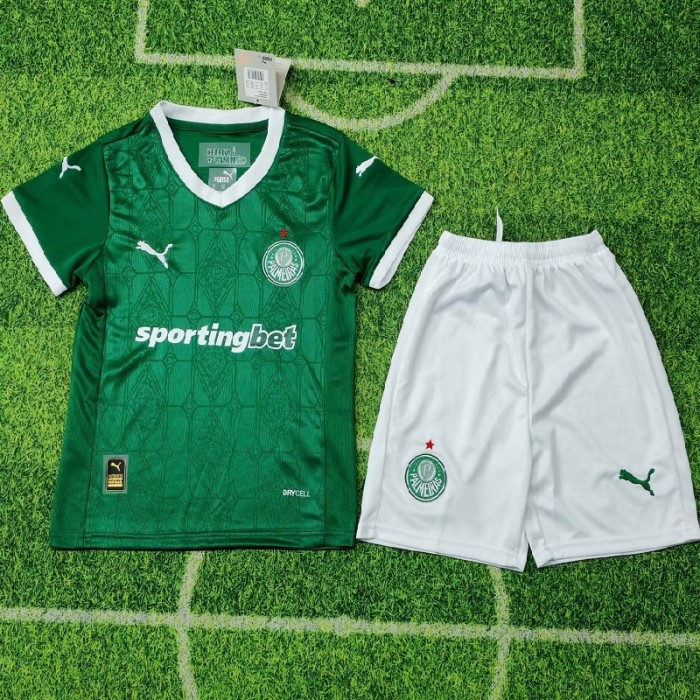 25/26 Palmeiras home kids kit
