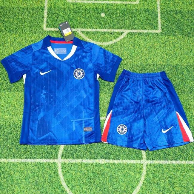 25/26 Chelsea home kids kit