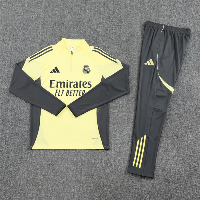 25/26 Real Madrid Kids training suit Yellow