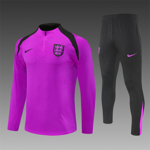 25/26 England kids training suit purple