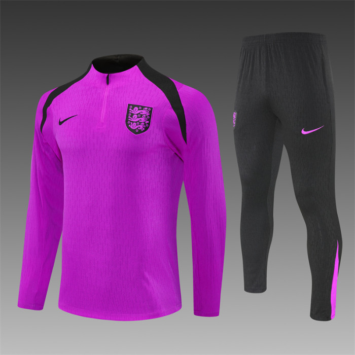 25/26 England kids training suit purple