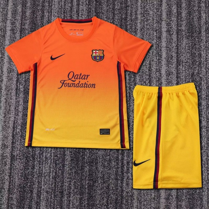 Retro 12/13 Barcelona Away kids kit