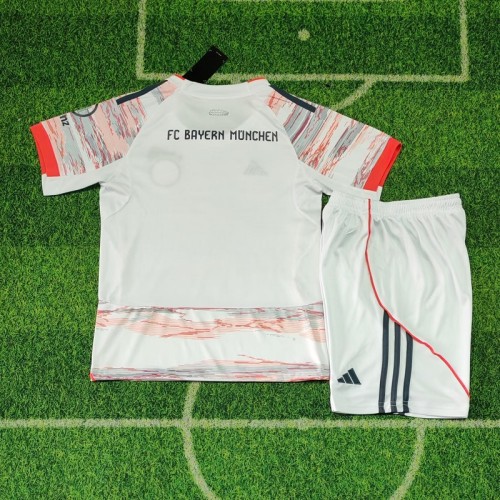25/26 bayern munich away kids kit