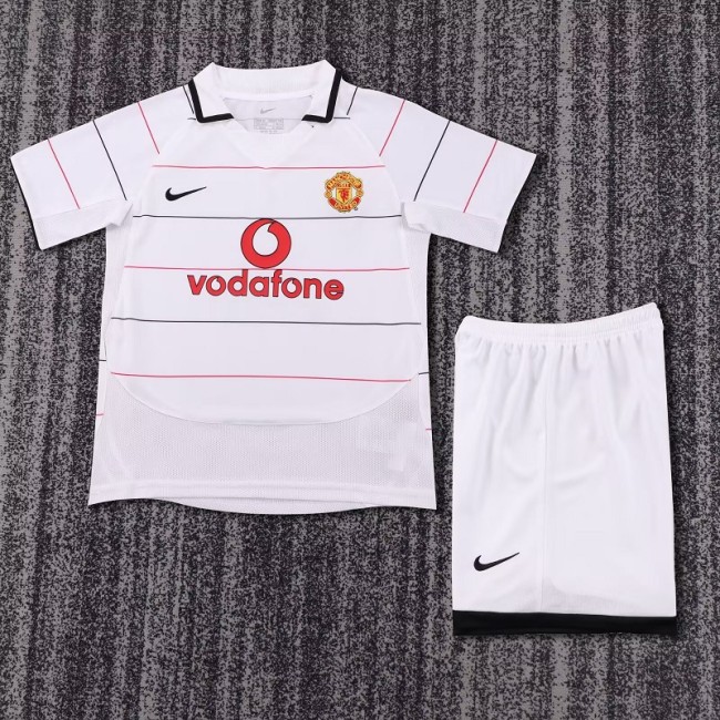 Retro 03/05 Manchester United Away kids kit