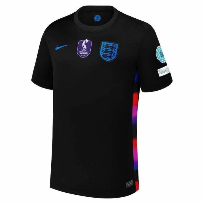 2025 Women's European Champions England away football Jersey