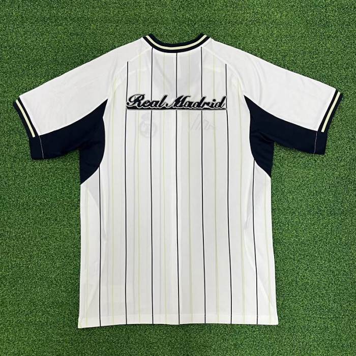 25/26 Real Madrid baseball jersey