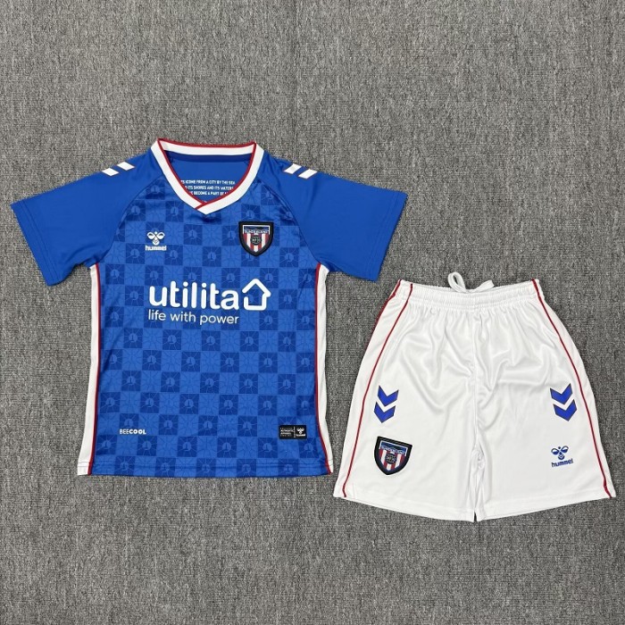 25/26 Sunderland away kids kit