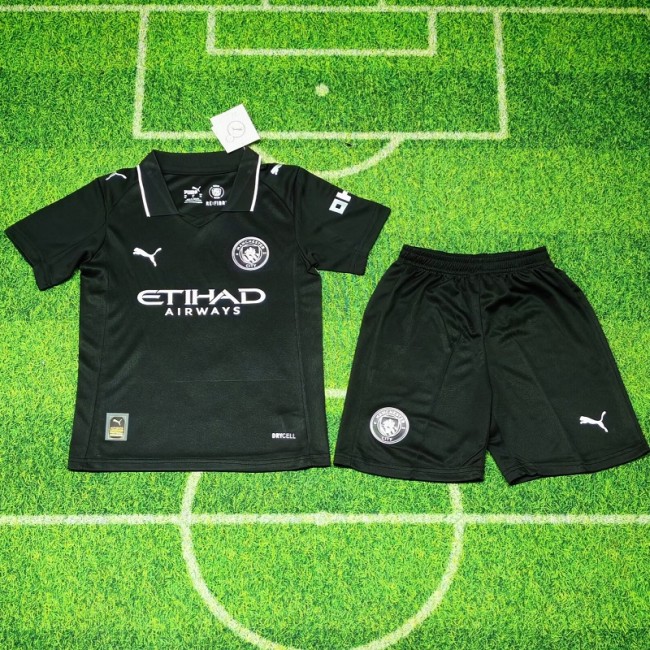 25/26 Manchester City Away kids kit