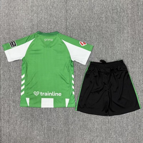 25/26 Real Betis home kids kit