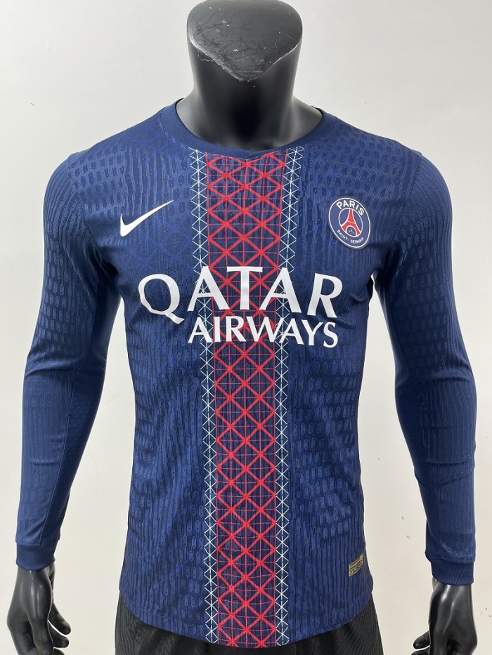 25/26 PSG Paris home Player Version Long sleeve