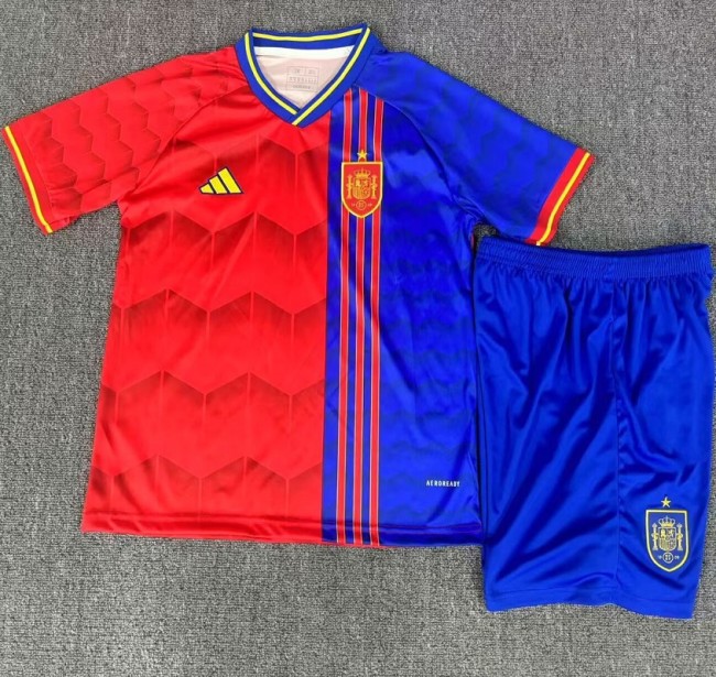 25/26 Spain home kids kit