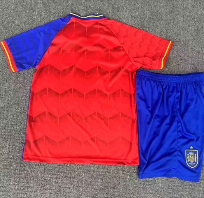 25/26 Spain home kids kit