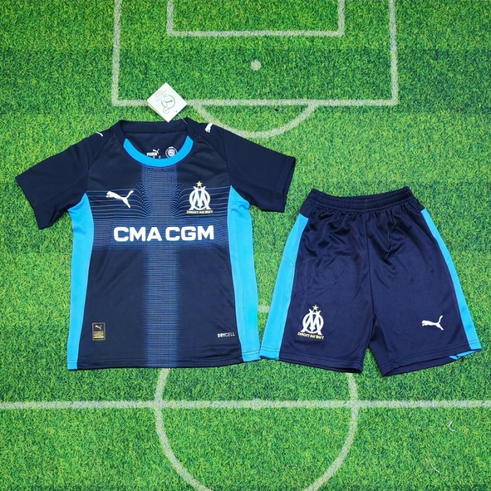 25/26 Marseille away kids kit