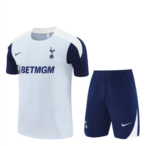 25/26 Tottenham Hotspur kids Short sleeve training suit grey