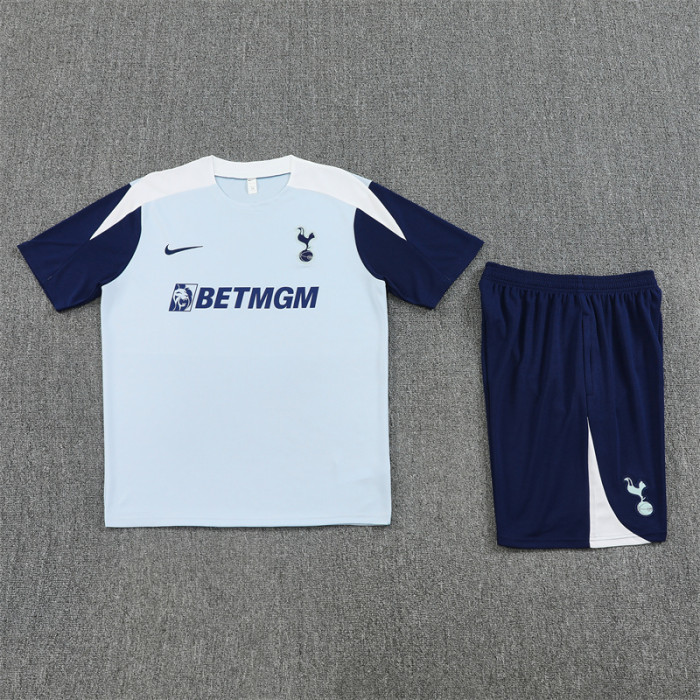25/26 Tottenham Hotspur Short sleeve  Adult training suit grey