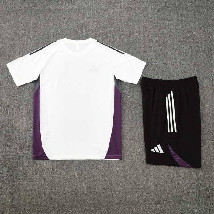 25/26 Manchester United kids Short training suit white