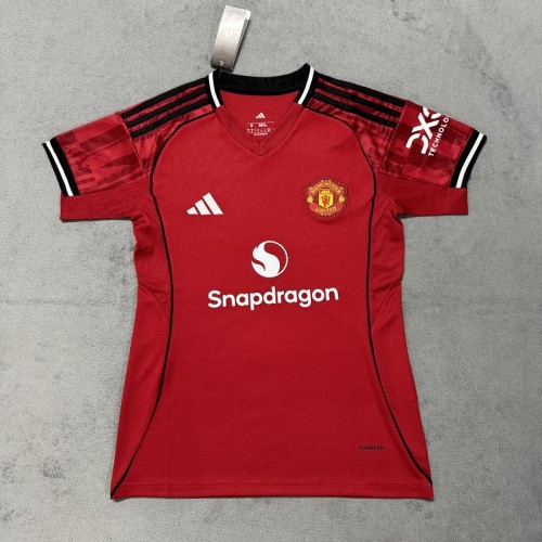 25/26 Manchester United home women's football jersey