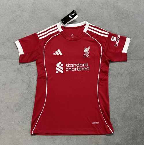 25/26 liverpool home women's football Jersey