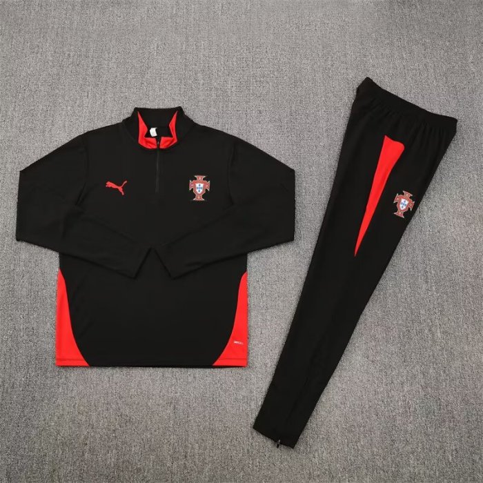 25/26 Portugal kids training suit black