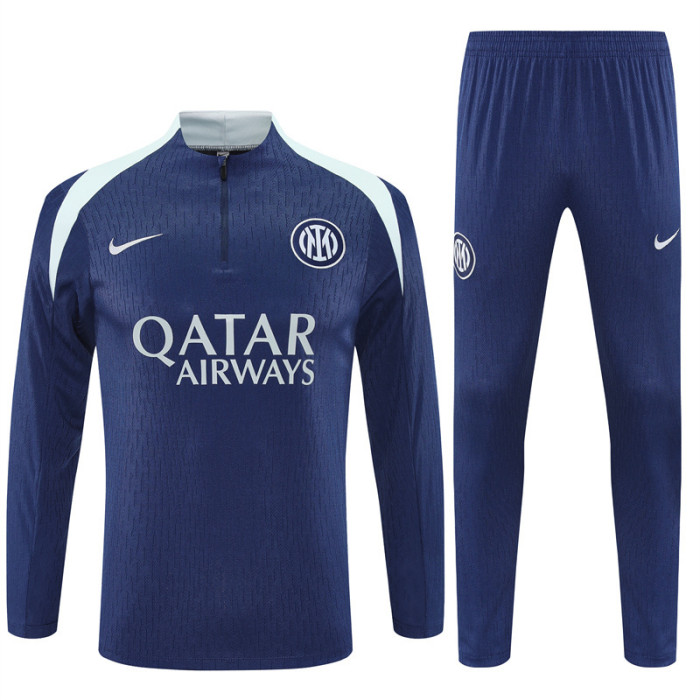 25/26 inter milan kids training suit royal blue