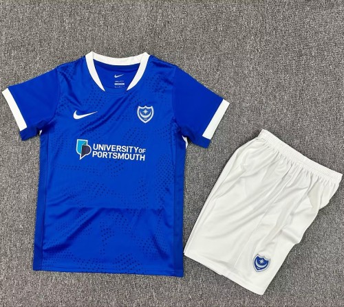 25/26 Portsmouth home kids kit