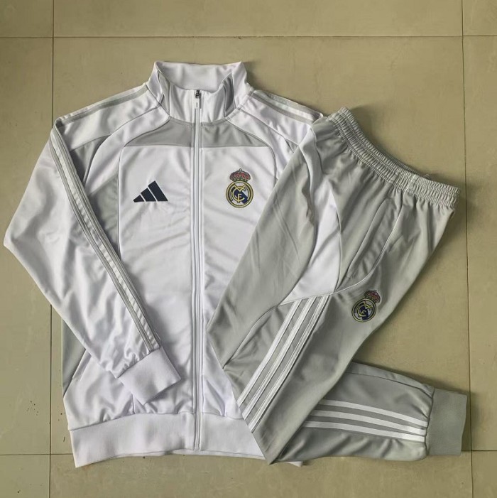 25/26 Real Madrid Kids jacket white