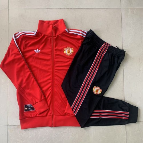 25/26 Manchester United Retro Adult jacket red